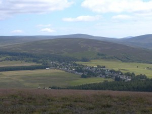 Tomintoul from Cnoc Lochy